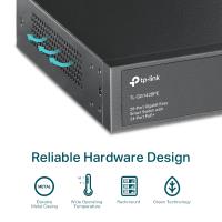 TP-LINK TL-SG1428PE 24 PORT GIGABIT + 2XGIGABIT RJ45/SFP+2  UPLINK YÖNETİLEBİLİR 250W POE RACKMOUNT SWITCH 24+2+2